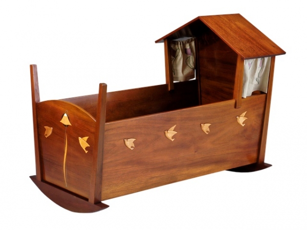Culla-Casa in Legno